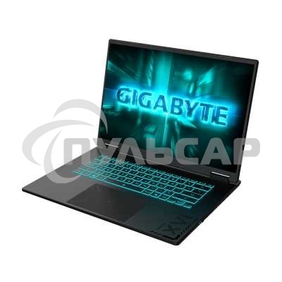 Ноутбук Gigabyte Gaming A16 GA63H черный AMD Ryzen AI 7 260/16Gb/SSD1Tb/16