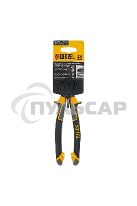 Плоскогубцы комбинированные Denzel 205 мм, трехкомпонентные рукоятки