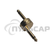 Позолоченный переходник STANDS & CABLES ADA053 джек моно папа 6,3 мм -> джек моно папа 6.3 мм. Позолоченный переходник STANDS & CABLES ADA053 джек моно папа 6,3 мм -> джек моно папа 6.3 мм.