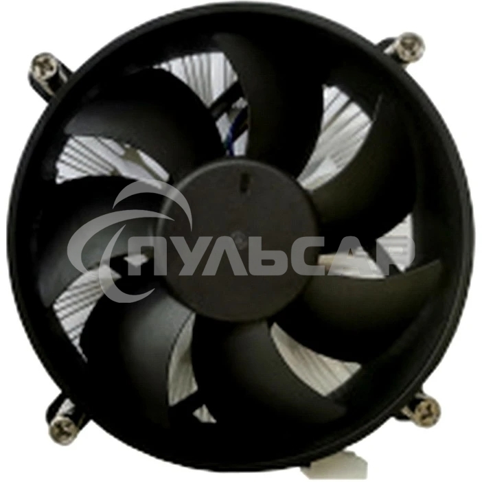 Кулер для процессора Alseye AS-GH1700P-25AC серебристый, 90 мм, алюминий, 4200 об/мин, 33 дБ, 4 pin, 125 Вт, 45 мм