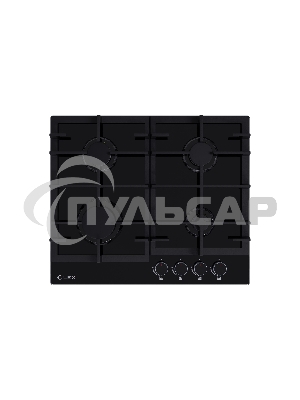 Газовая варочная панель LEX GVG 642-1 BBL, черный