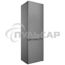 Холодильник Hotpoint HT 4200 S серебристый двухкамерный 247/78л морозилка снизу, No Frost