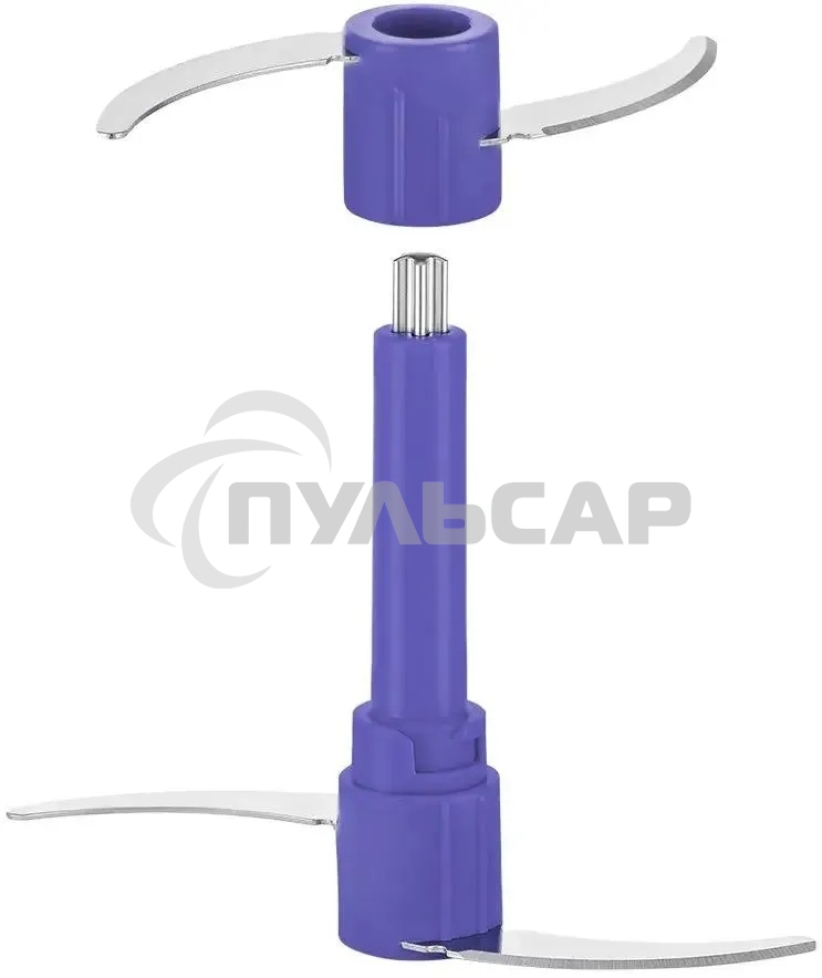 Измельчитель электрический Kitfort КТ-3050-1 белый/фиолетовый