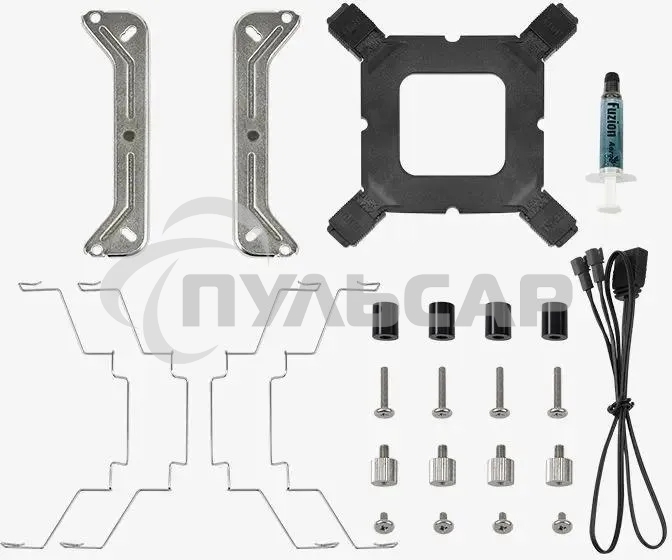 Кулер для процессора AeroCool / Formula Rime 4 черный, 120 мм, алюминий/медь, 1800 об/мин, 34 дБ, 4 pin, 230 Вт, 155 мм