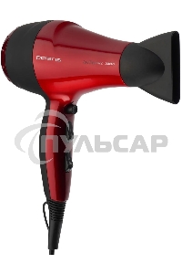 Фен Polaris PHD 2077i 2000Вт красный/черный