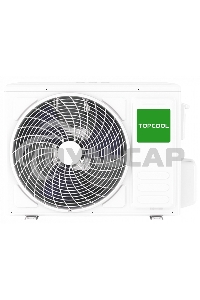 Кондиционер сплит-система TOPCOOL TR-07SBST1 7000 BTU, 21 м², 23 дБ, охлаждение, обогрев, осушение, белый