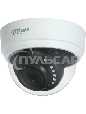 Камера видеонаблюдения аналоговая Dahua DH-HAC-D1A21P-0280B 2.8-2.8мм цв.