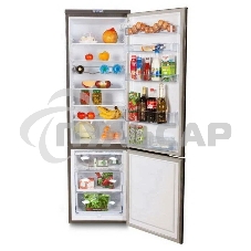 Холодильник DON R-296 NG нерж сталь двухкамерный 209/140л морозилка снизу