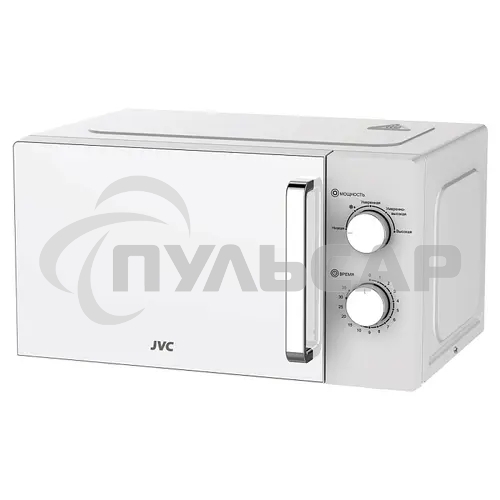 Микроволновая печь JVC JK-MW149M белый, 20 л, 700 Вт, переключатели - поворотный механизм