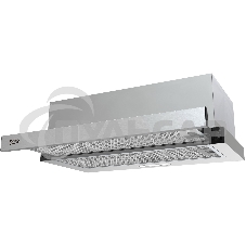 Вытяжка телескопическая Beko BHNT613R4CX серебристый, 60 см, 320 куб. м/ч, 61 дБ