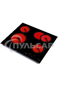 Электрическая варочная панель Hyundai HHE 6672 BG черный