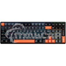 Клавиатура проводная AULA S100 Black-Gray-Orange, механическая
