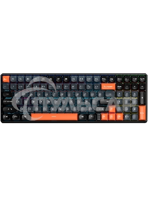 Клавиатура проводная AULA S100 Black-Gray-Orange, механическая