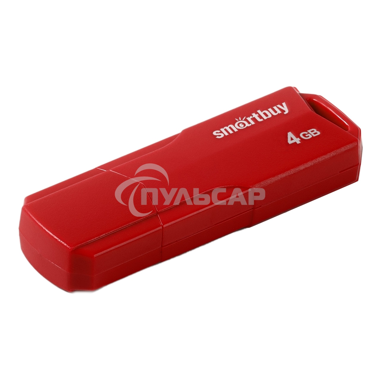 Флешка USB Smartbuy R/W 4 Gb,CLUE Red (SB4 GbCLU-R)