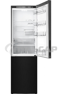 Холодильник Atlant ХМ-4624-151 черный металлик двухкамерный 228/119л морозилка снизу