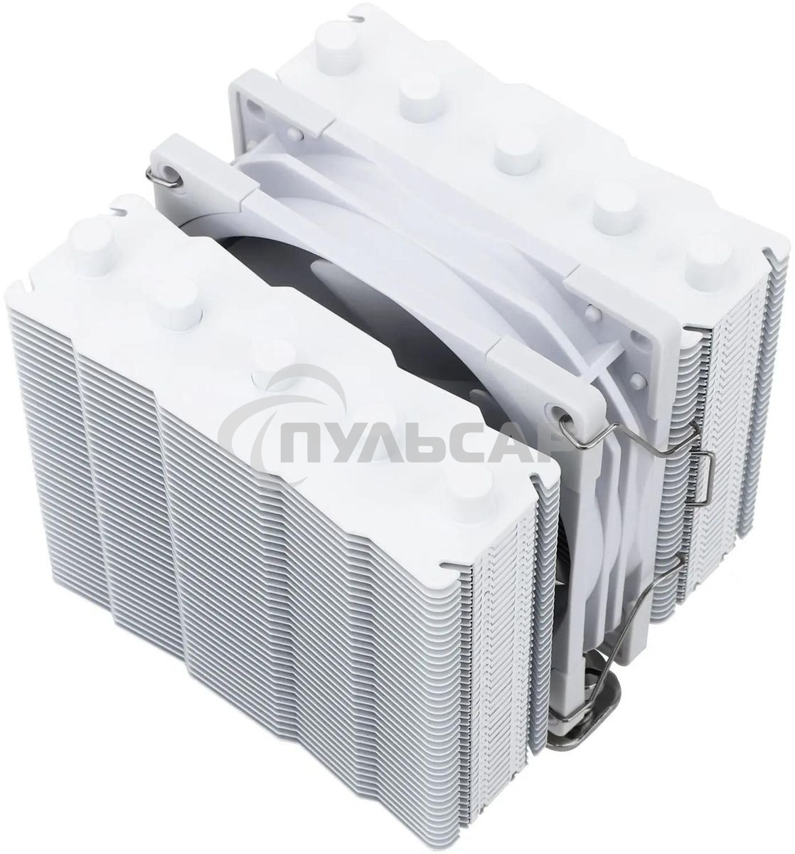 Устройство охлаждения(кулер) Thermalright Silver Soul 110 White Soc-AM5/AM4/1151/1200/2066/2011/1700 белый 4-pin 23dB Al+Cu 400gr Ret (SILVER-SOUL-110-WH)