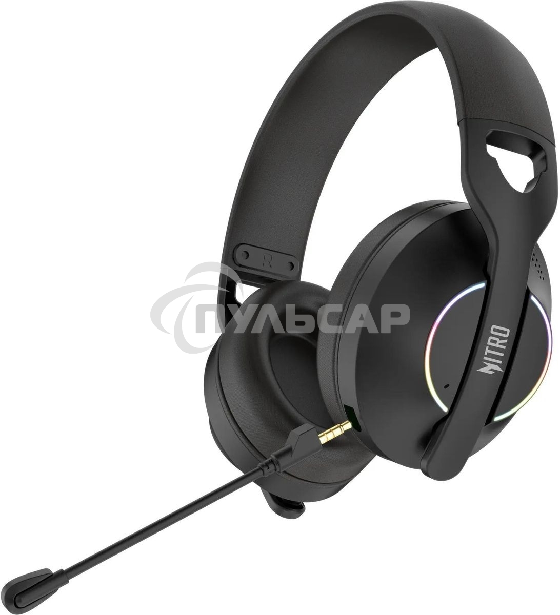 Гарнитура игровая Acer OHR400 черный для компьютера/мобильных устройств мониторные