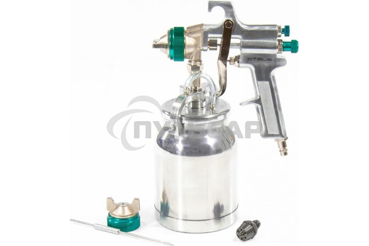 Краскораспылитель STELS -AS 702 НP профессиональный, всасывающего типа, сопло 1,8 мм и 2,0 мм Stels 57364