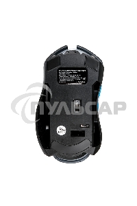 Мышь беспроводная Dialog Gan-Kata MRGK-12UR черный, 1600 dpi, радиоканал, USB, кнопки - 6