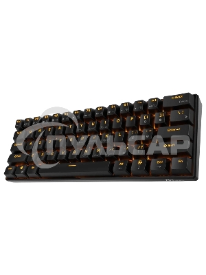 Клавиатура беспроводная Royal Kludge RK61 Brown switch черный