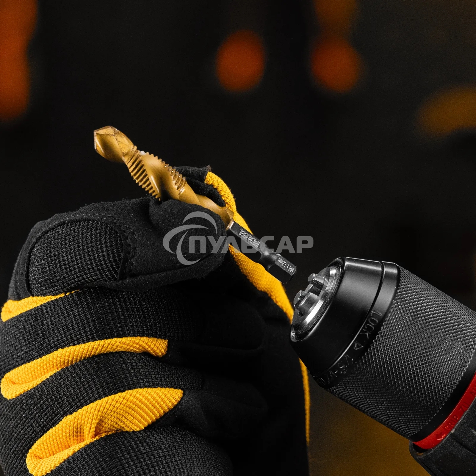 Сверло-метчик Denzel М10 х 1,25 мм, Р6М5