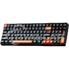 Клавиатура проводная AULA S100 Black-Gray-Orange, механическая