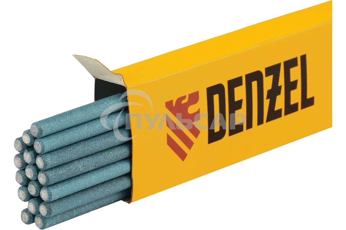 Электроды DER-3, диам. 4 мм, 1 кг, рутиловое покрытие Denzel