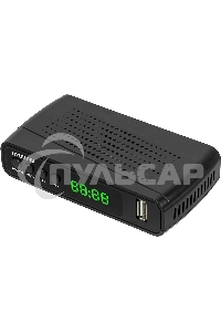 Ресивер DVB-T2 Hyundai H-DVB520 + WiFi-адаптер черный