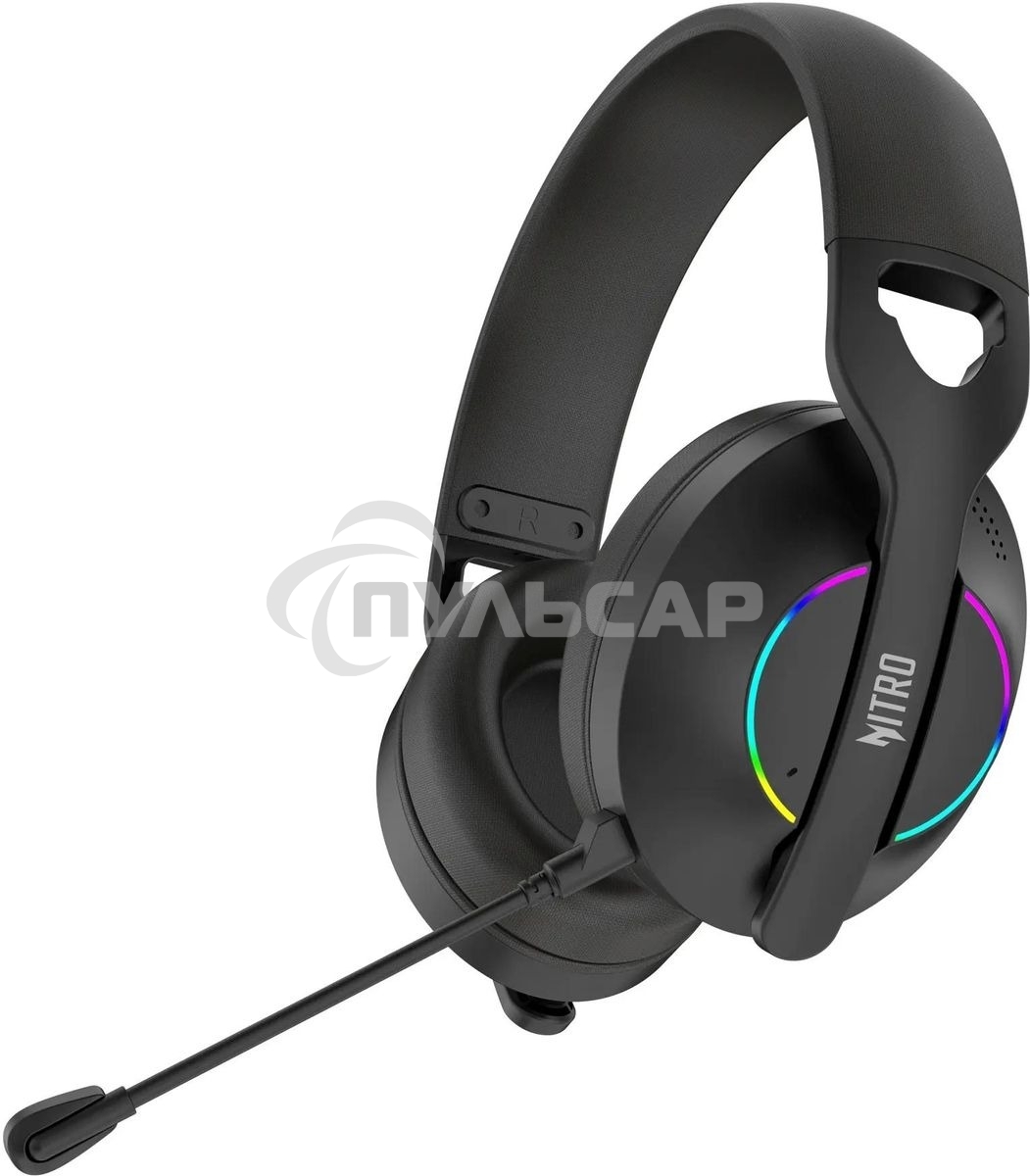 Гарнитура игровая Acer OHR400 черный для компьютера/мобильных устройств мониторные