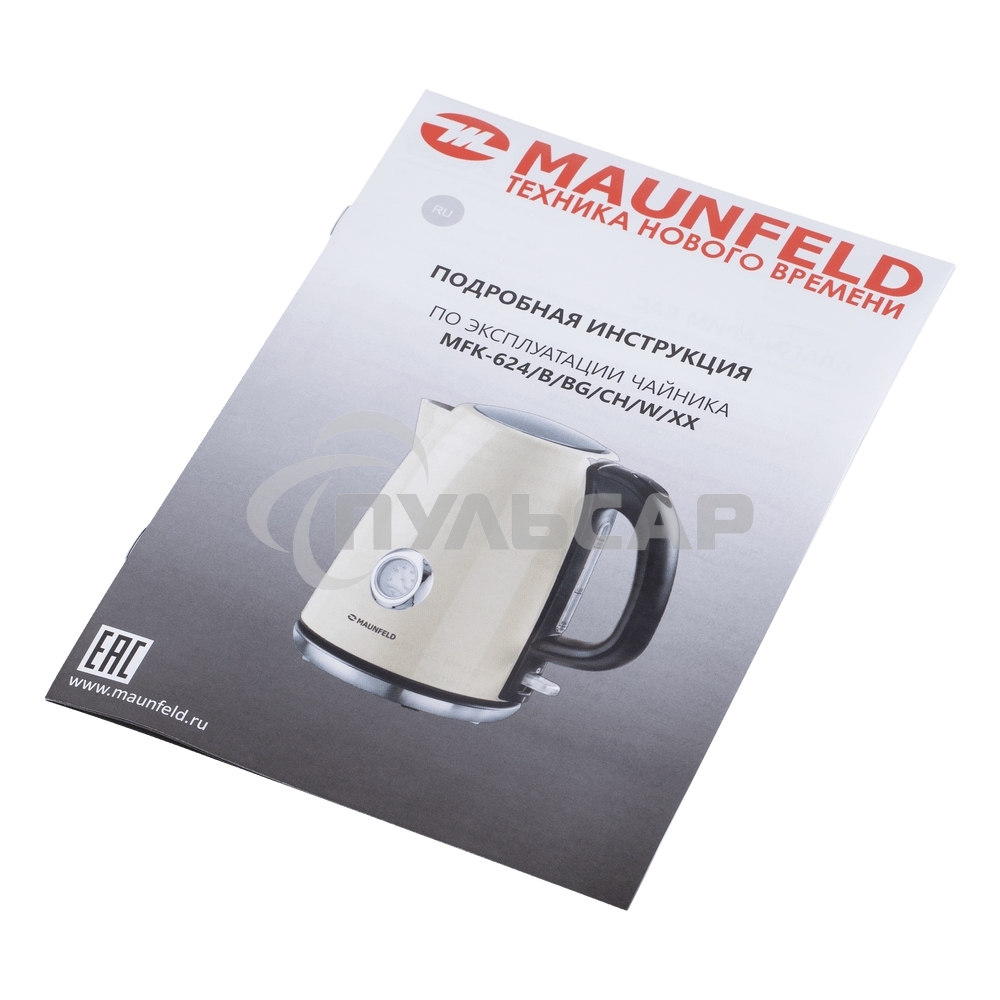 Чайник электрический Maunfeld MFK-624BG
