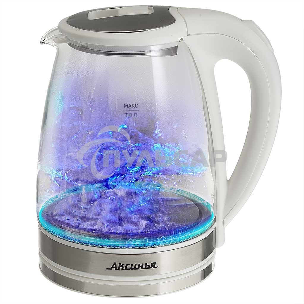 Чайник электрический АКСИНЬЯ КС-1021 белый