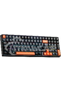 Клавиатура проводная AULA S100 Black-Gray-Orange, механическая