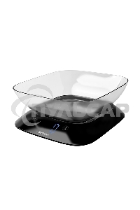 Кухонные весы Blackton Bt KS113 Black, тип управления: сенсорное, дисплей LED, количество высокочувствительных датчиков: 4, выбор единиц измерения: грамм, фунт, унция, миллилитр, интервал измерения: 1 г, максимальный вес: 10 кг, функция вычета веса тары, 