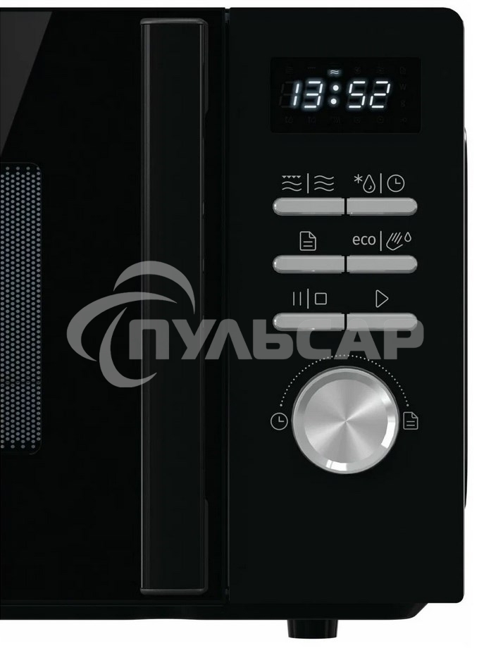 Микроволновая печь Gorenje MO20A4BH черный, 20 л, 800 Вт, переключатели - кнопки/поворотный механизм