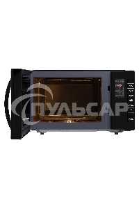 Микроволновая печь BBK 23MWG-850T/B-M черный, 23 л, 800 Вт, кнопки