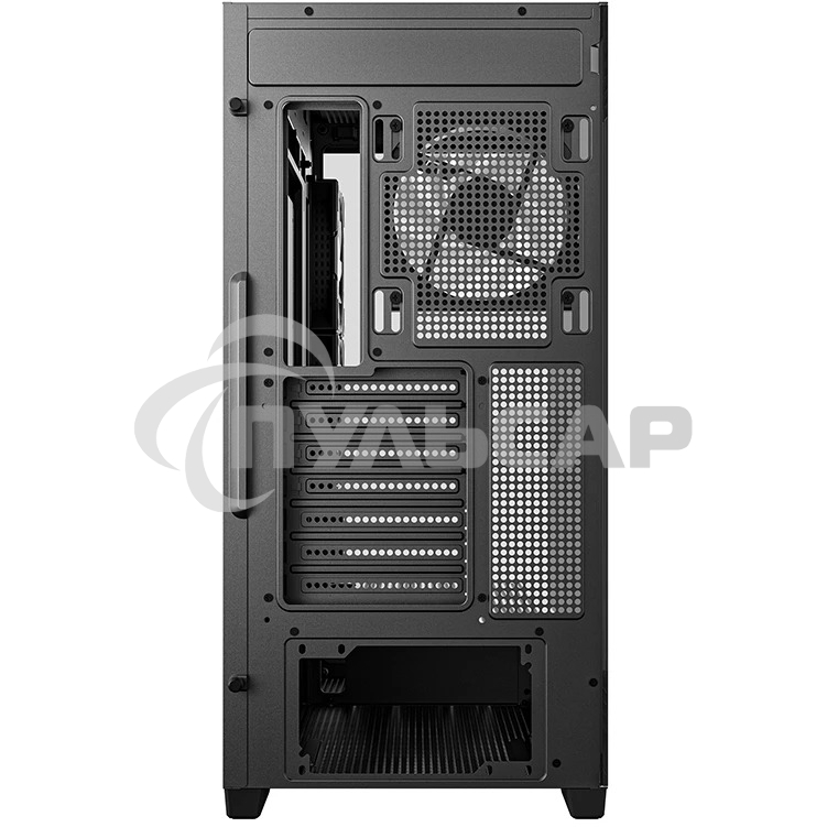 Компьютерный корпус Deepcool CG580 4F черный без БП ATX 6x120мм 3x140мм 2xUSB 3.0 audio bott PSU