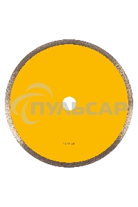 Диск алмазный сплошной Denzel супертонкий, 250 х 25,4 мм, горячее прессование, мокрое резание