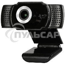 Веб-камера ACD-Vision UC400 CMOS 1.3МПикс, 1280x720p, 30к/с, микрофон встр., USB 2.0, шторка объектива, универс. крепление, черный корп.