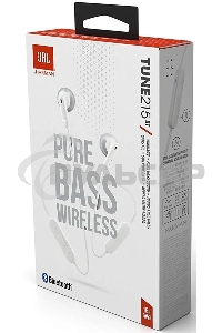 Наушники JBL T215BT вкладыши белый