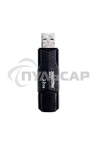 Флешка USB SmartBuy R/W (SB32 GbCLU-K3) UFD 3.0/3.1 032 Gb,CLUE черный