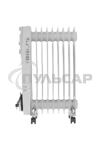 Обогреватель масляный Blackton Bt OH1111 (9 секций), белый, 2000 Вт, 20 м2, механический термостат