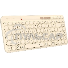 Клавиатура беспроводная A4Tech Fstyler FBK36C AS, USB, Bluetooth/Радиоканал, бежевый