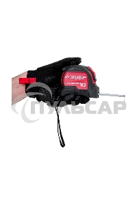 Рулетка с автостопом ЗУБР Автостоп 10м х 25мм