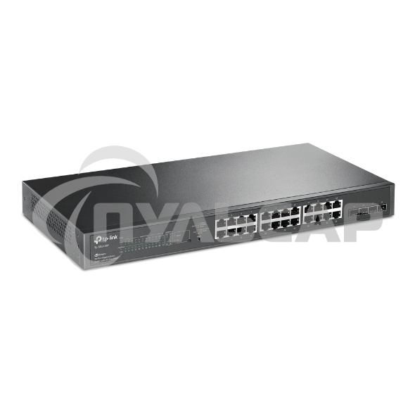 Коммутатор TP-Link TL-SG2428P JetStream гигабитный Smart коммутатор на 24 порта PoE+ и 4 SFP-слота SMB
