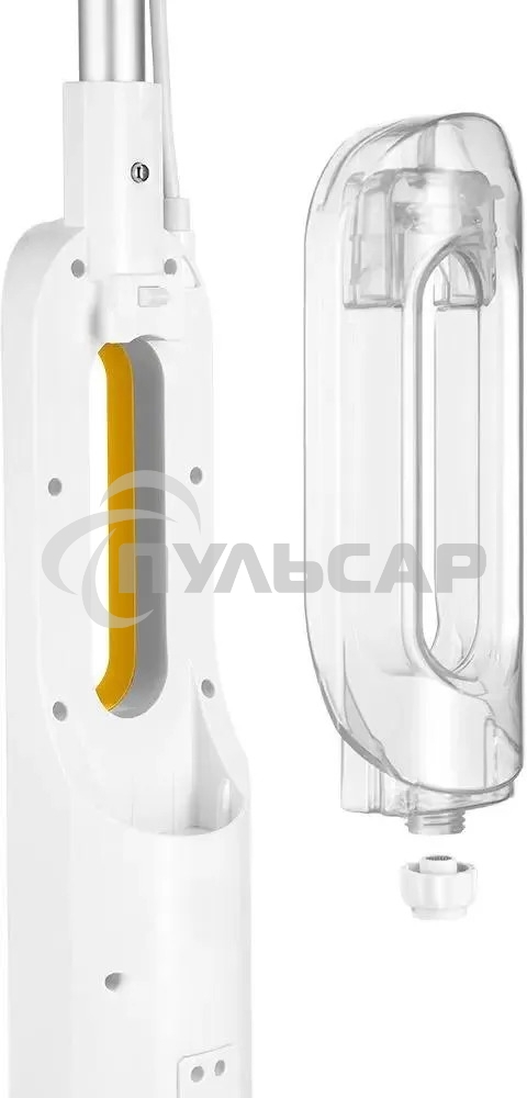 Швабра паровая Kitfort КТ-1048-1 белый/желтый