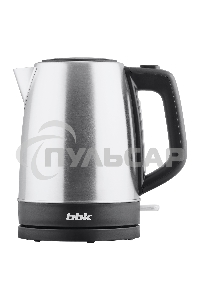Чайник электрический BBK EK1765S черный/нержавеющая сталь, 1,7 л, 1850-2200 Вт