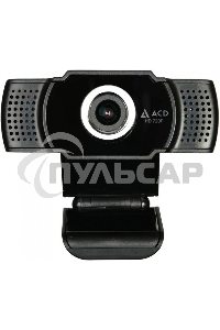 Веб-камера ACD-Vision UC400 CMOS 1.3МПикс, 1280x720p, 30к/с, микрофон встр., USB 2.0, шторка объектива, универс. крепление, черный корп.