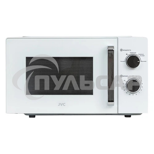 Микроволновая печь JVC JK-MW149M белый, 20 л, 700 Вт, переключатели - поворотный механизм