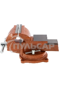 Тиски слесарные SPARTA 100мм поворотные с наковальней 186235