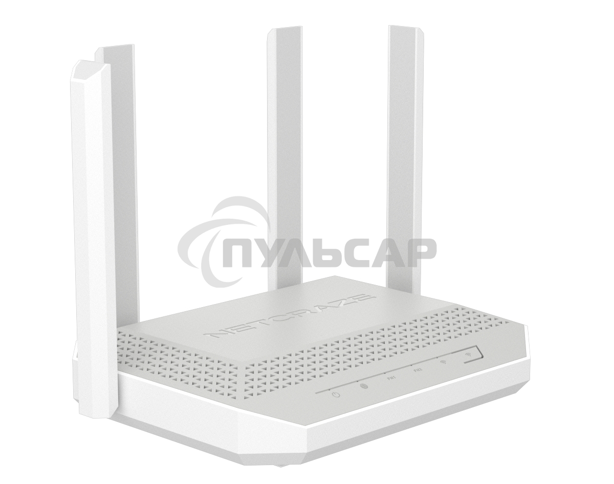 Мультигигабитный интернет-центр Netcraze Giga (NC-1012) с Mesh Wi-Fi 6 AX3000, Smart-коммутатором 1×2.5G/SFP и 4×1G, многофункциональными портами USB 3.0 и 2.0